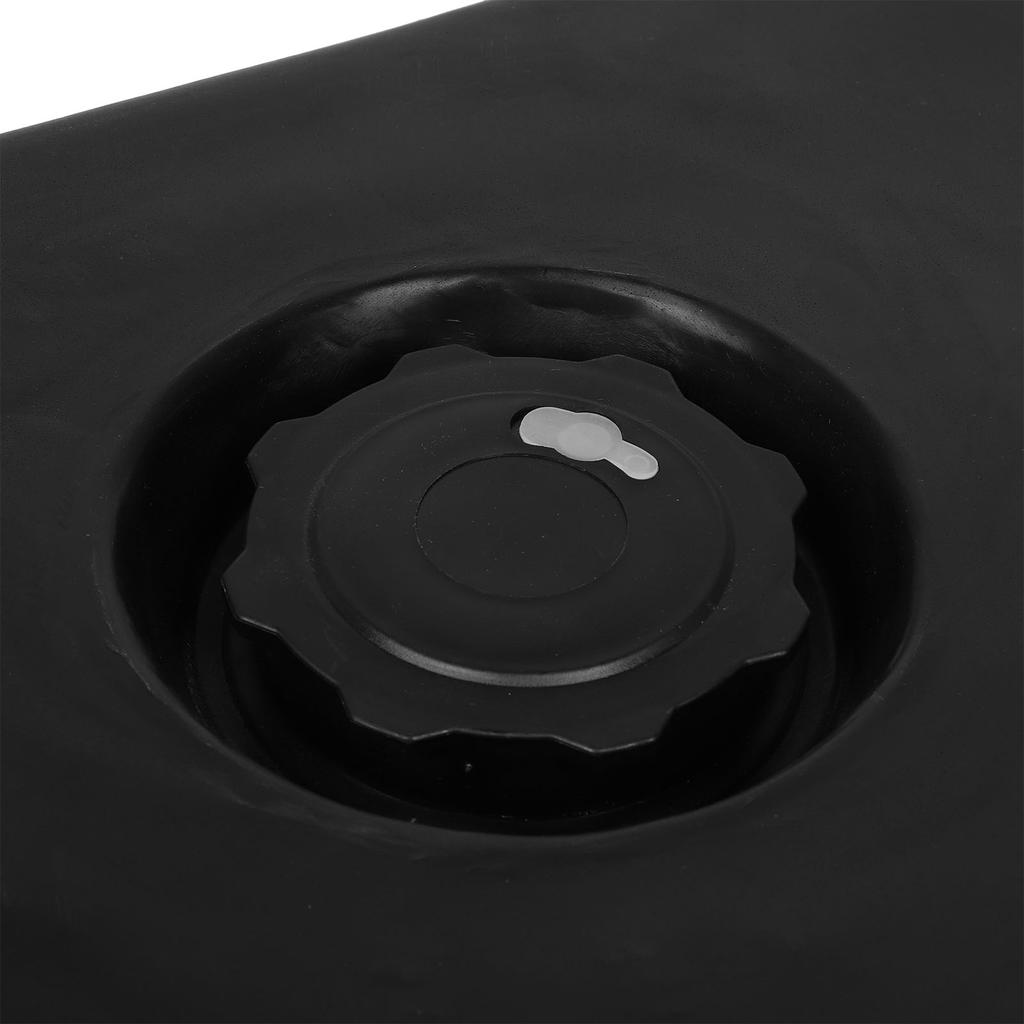 Water Container 8 Gallons Resistance Black RV Water Holding 26 X 13.4 X 5.5in LLDPE for Boats for Campers