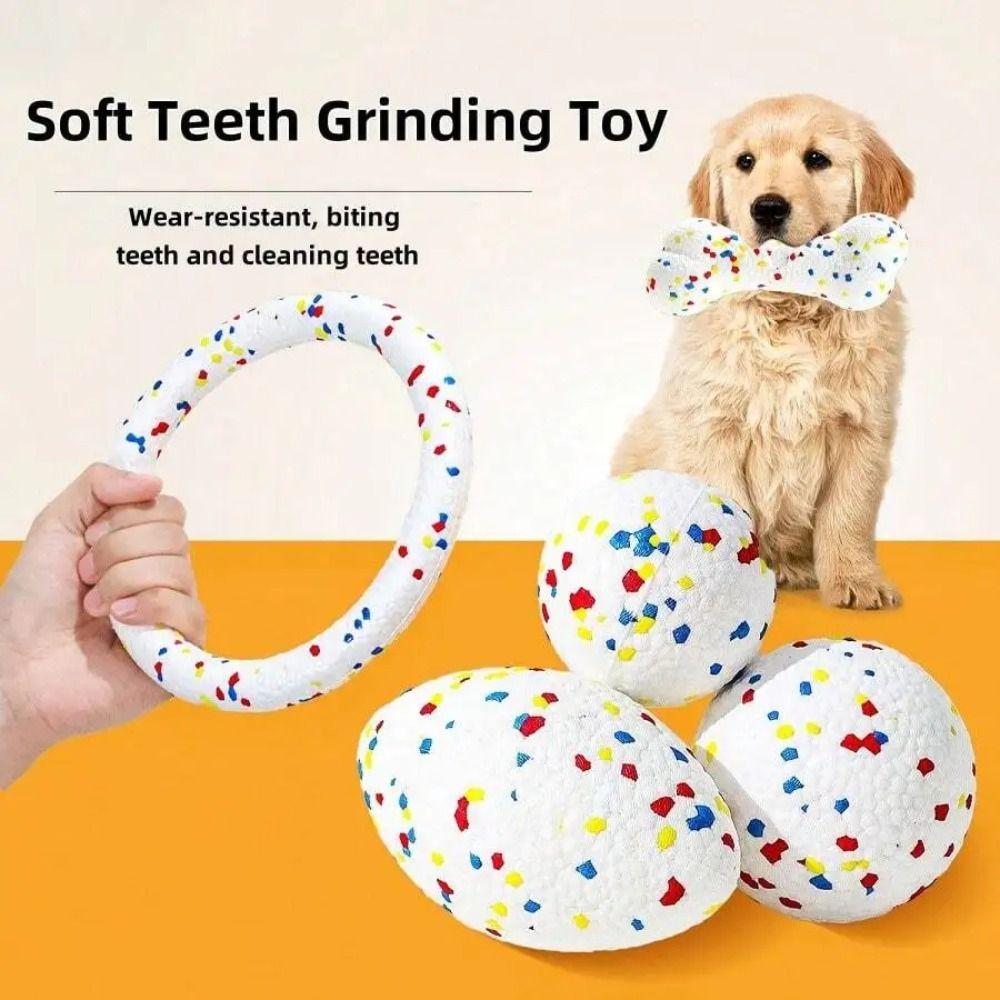Bite Resistant Dog Chew Ball High Elasticity Dog Throwing Flying Toys Dog Toy