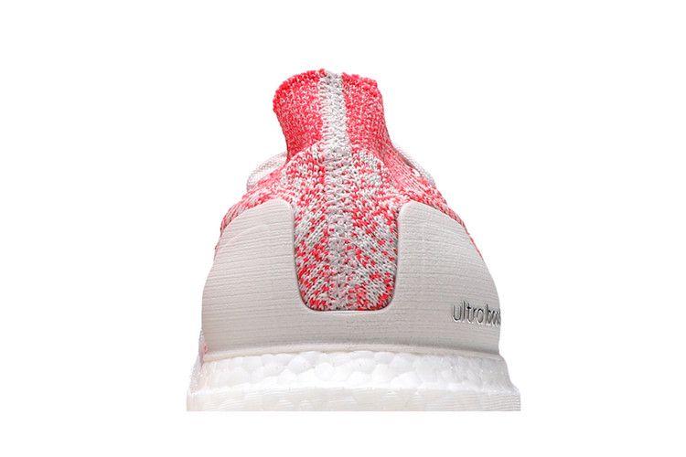 Женские кроссовки adidas Ultra Boost PB Uncaged Raw White Shock Red (Женский) Сырой белый/Шокирующий красный