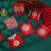 6 Pcs/pack New Chinese Style Small Red Envelope Frosted Lucky Money Red Packet  New Year