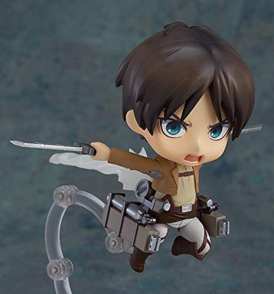 Nendoroid Attack on Titan Eren Jaeger окрашенная подвижная фигурка вторичная перепродажа немасштабированная ABS&PVC