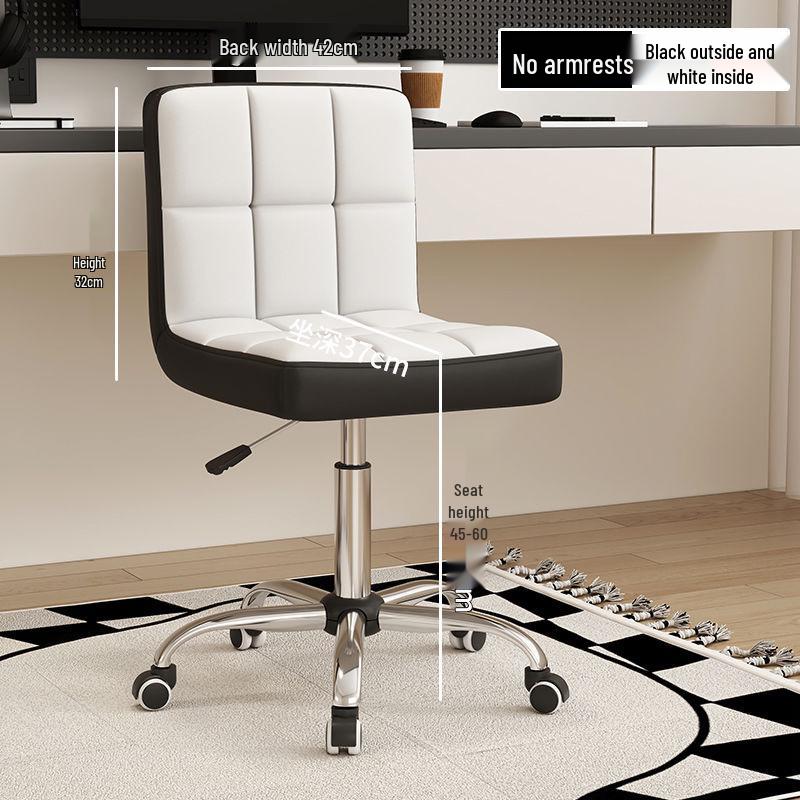 Adjustable Ergonomic Office Chair for Long Sitting – Ideal for Bedroom, Study, and Dressing Table.