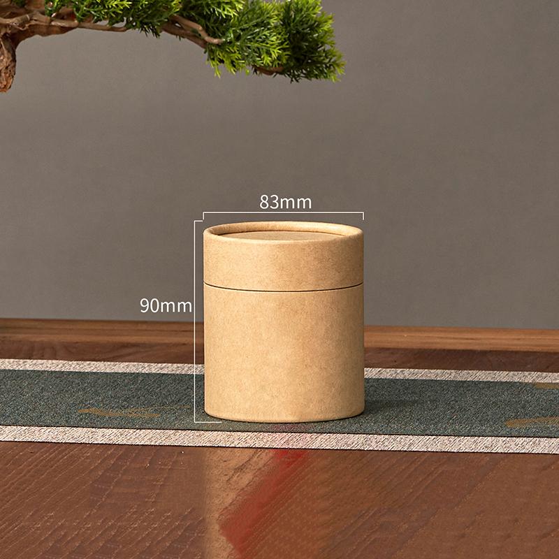 1 шт. крафт-картонные трубки круглые контейнеры для упаковки эфирных масел для чая, кофе, косметики, подарков, поделок