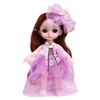 Игрушка для кукол 6 дюймов Изысканный Прост в уходе Удобный на ощупь 44204 Кукла с большими глазами для развлечений