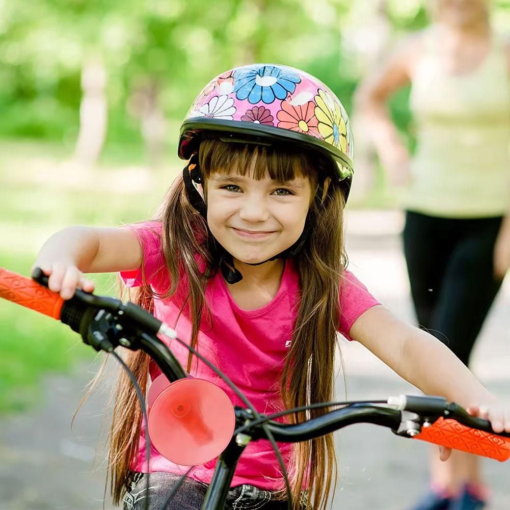 Children Bikes Loud Bell Bicycle Air Horn Safety Horn Road Bicycle Handlebar Bell Ring Kids Cycling Accessories Colorful Bells