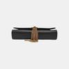 [Pre-Owned] Ysl Kate Gold Logo Chain Smooth Leather Tassel Shoulder Bag - Good #1LVX4KR