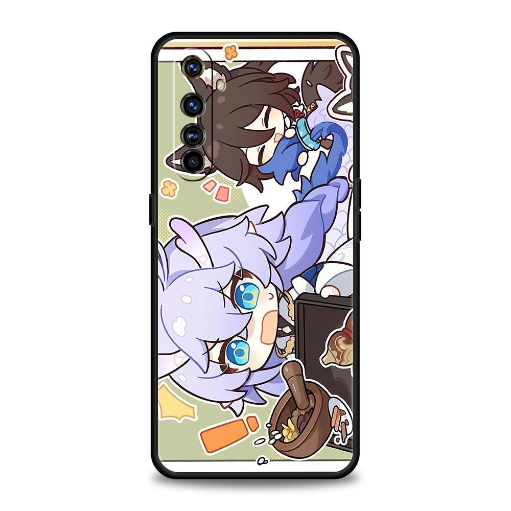 Для Realme GT Neo 2 3 3T 5 Чехол для телефона 12 11 5G 10 9 8 5G 7 6 GT5 GT3 GT2 Pro C21 C11 C25 C35 Обложка Игра Honkai Star Rail Аниме