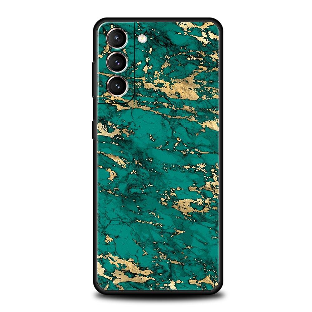 Любовь Мраморный узор Силиконовый чехол для телефона для Samsung Galaxy S23 S22 S21 S20 FE Ultra 5G S10 S10E S9 S8 Plus 10 20 Крышка Бампер