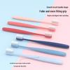 Spiral Bristle Gum Protection Soft Toothbrushes (3-Pack) with Crystal Case