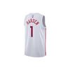 Nike NBA Quick-Dry 76ers Harden City Edition Tank, Fan Version 2022-23 Топы унисекс, белые DO9606-107