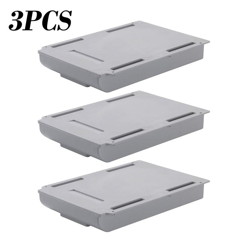 Самоклеящийся лоток для карандашей под ящиком стола, ящик для хранения, скрытый органайзер для канцелярских принадлежностей, подставка для ручек, органайзер для офиса и дома