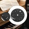 Round Music Tool Transpose Accessories Portable Circle of Fifths Wheel for Songwriters