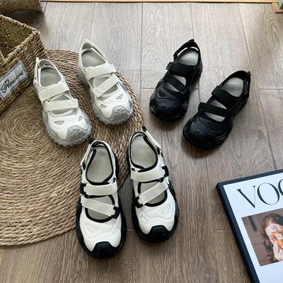 Летняя женская спортивная обувь на толстой подошве, модная женская вулканизированная обувь для активного отдыха