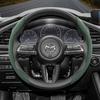 Suitable for Mazda Anti-Slip Buckle Segmented Suede Steering Wheel Cover Suitable for 3 Cx5 62 Cx30 Cx3 6Gh 3Bk 6Gg 6ro 3Bm 3Bl