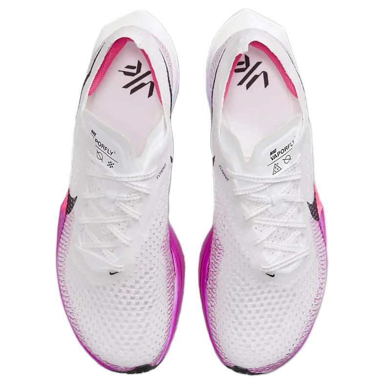 Nike Womens ZoomX VaporFly Next% 3 'White Vivid Purple' (women's sizes) White / Vivid Purple / Purple Agate / Black Running Shoes DV4130 104