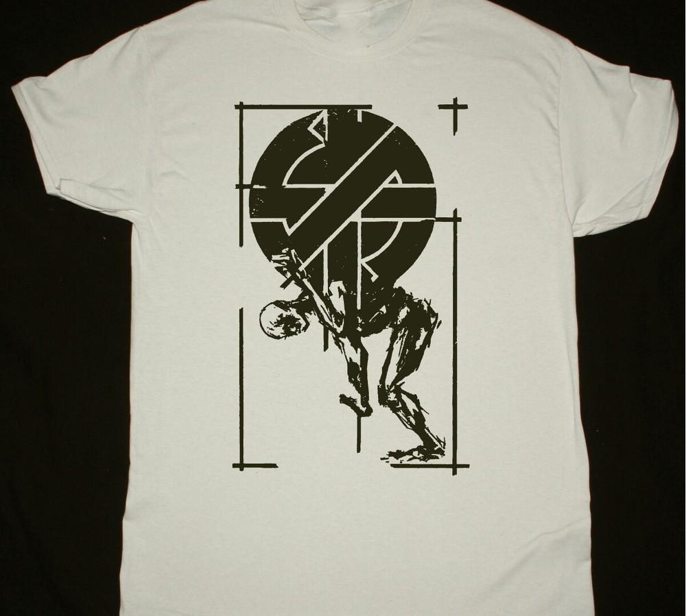 LOGO AND MAN Retro Crass Band Shirt Classic White Unisex S-5XL ND1480 Unisex T-Shirt