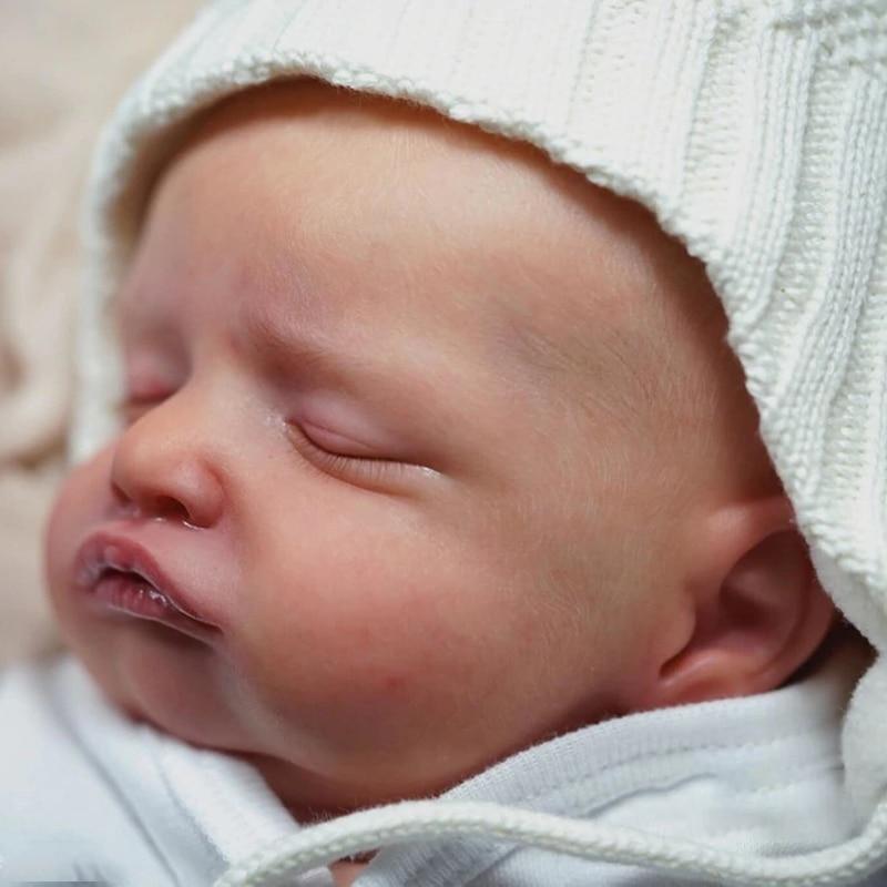 Запчасти для куклы реборн Premie Baby Rosalie, спящая малышка, реалистичная, настоящая мягкая на ощупь, незавершенная, пустая кукла «сделай сам», комплект