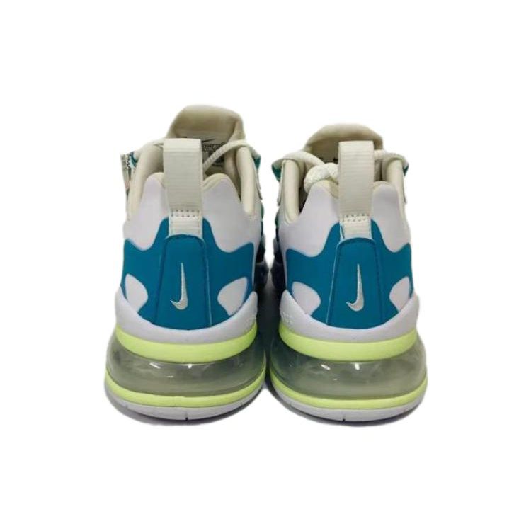 Nike Air Max 270 Удобные Универсальные Амортизирующие Прочные Низкие Повседневные Кроссовки Детские Повседневные Кроссовки Белые BV3387-101