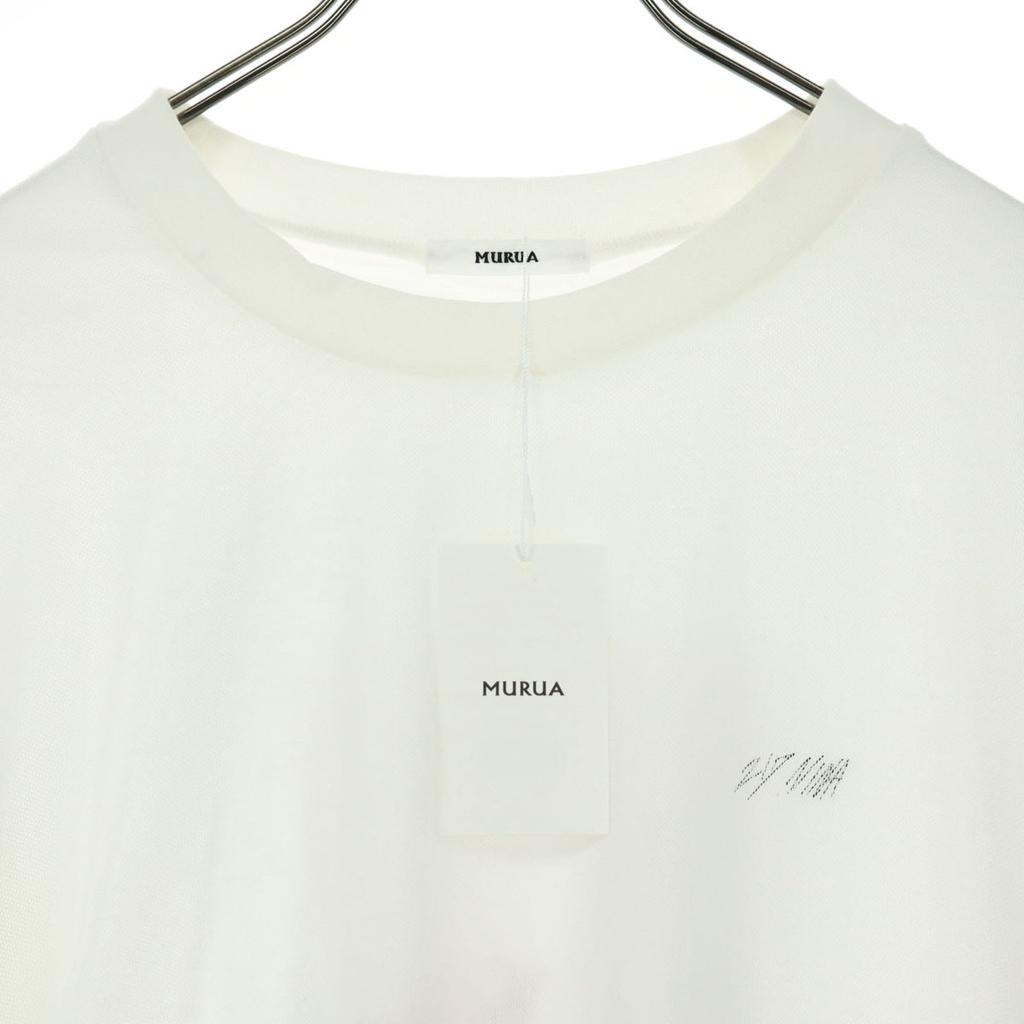 Неиспользованный MURUA 217..NINA (Нина) Женская футболка с коротким рукавом из многослойного тюля Б/У