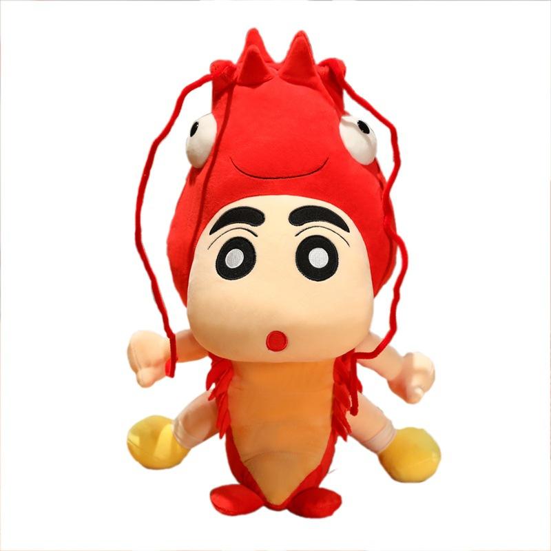 Crayon Shin-chan превращается в тряпичную куклу-лобстера, устанавливает палатку на ночном рынке, играет в игры и дарит подарки своему парню и девушке