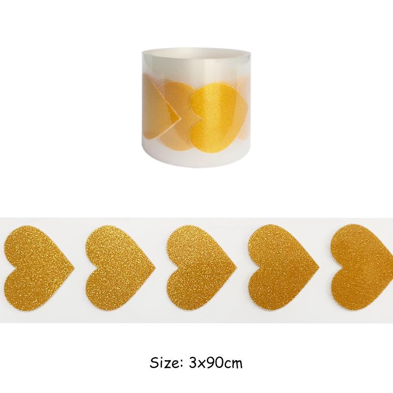 Термотрансферные ленты-патчи для приклеивания утюгом золотого, серебряного и белого цвета для DIY-проектов