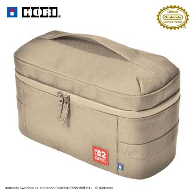 [Продукт, лицензированный Nintendo] Полная сумка для хранения для Nintendo Switch™ 2, цвет слоновой кости [Совместимо как с Switch 2, так и с Switch]