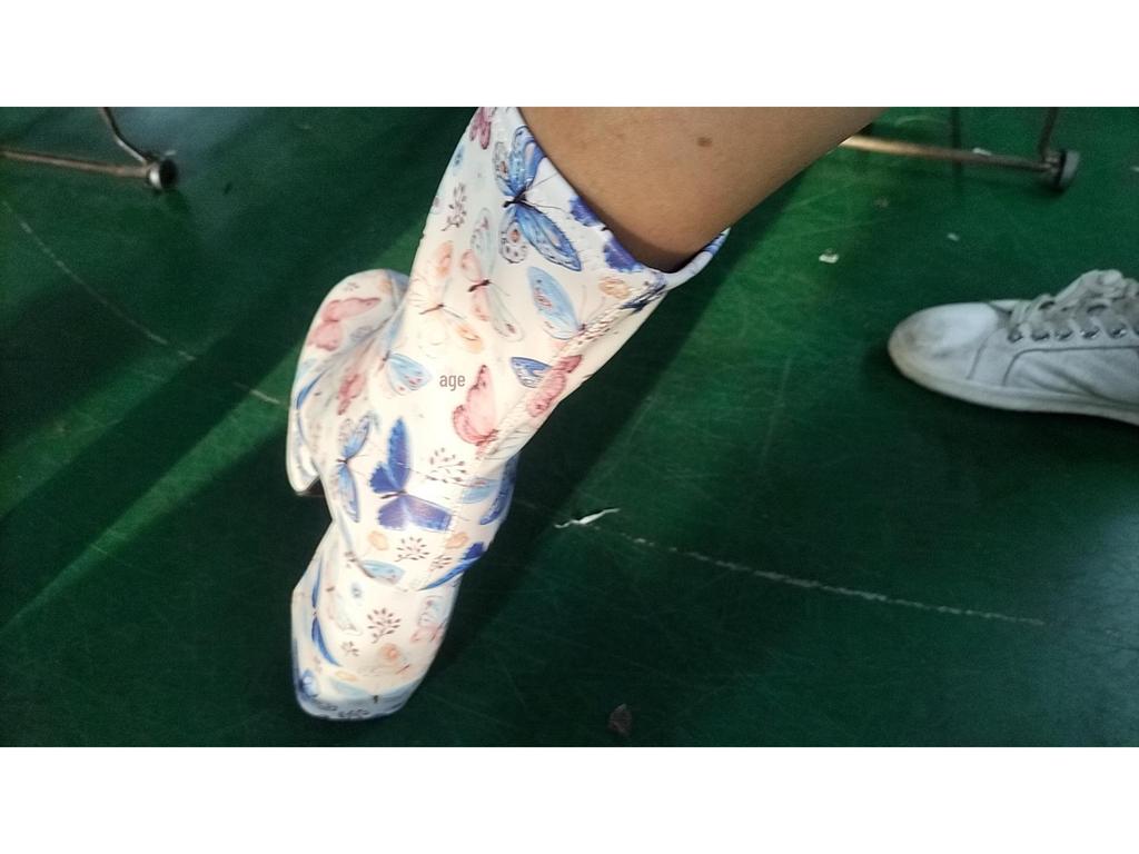 2022 European & American Large Size Denim Short Boots: Women's Fashionable Square Head High Heel Platform with Waterproof Thick Bottom