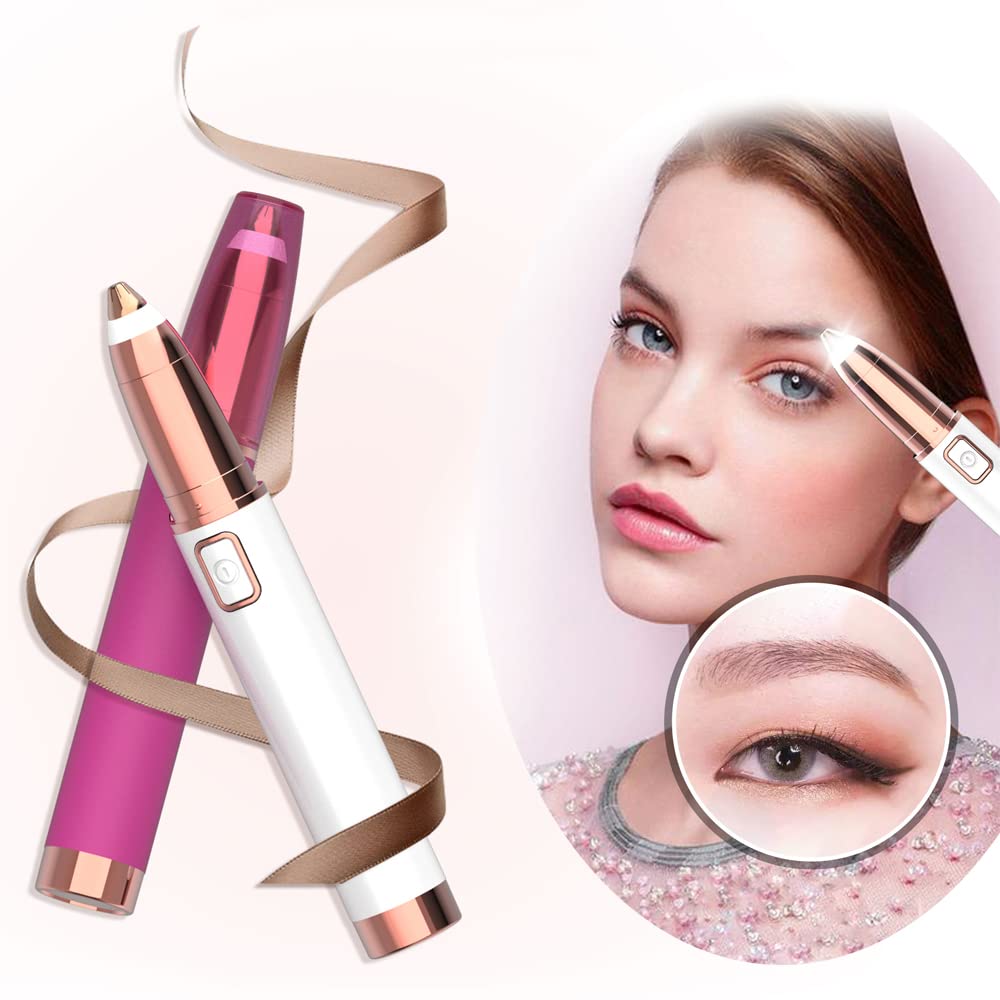 Бритва для бровей, аккумуляторная, для удаления волос на лице, электробритва, для удаления волос на лице, подбородка, шеи, ног, линии бикини, для безболезненного водонепроницаемого лица, электрическая