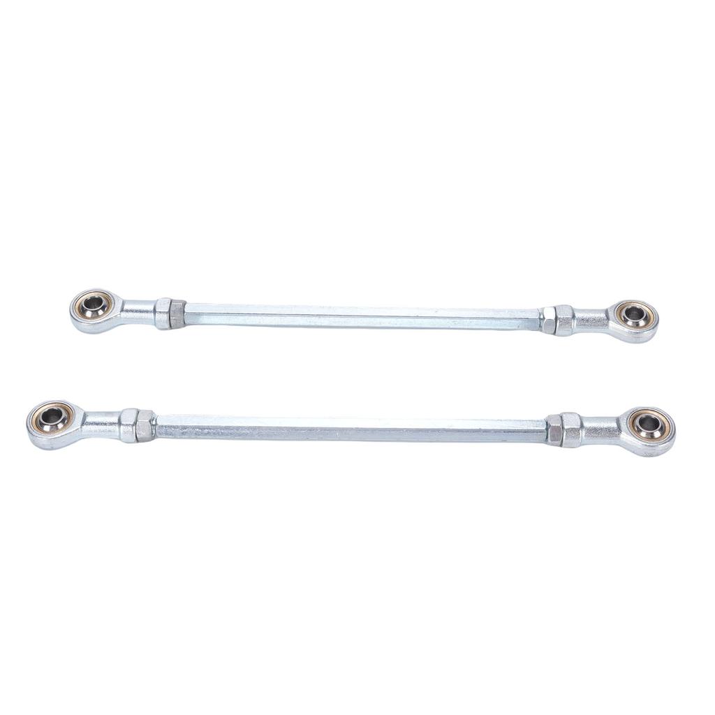 1 пара 255 мм комплект рулевых тяг стальной сплав 8 мм шаровый шарнир наконечник рулевой тяги в сборе для картинг дрифт трайк квадроцикл квадроцикл мини