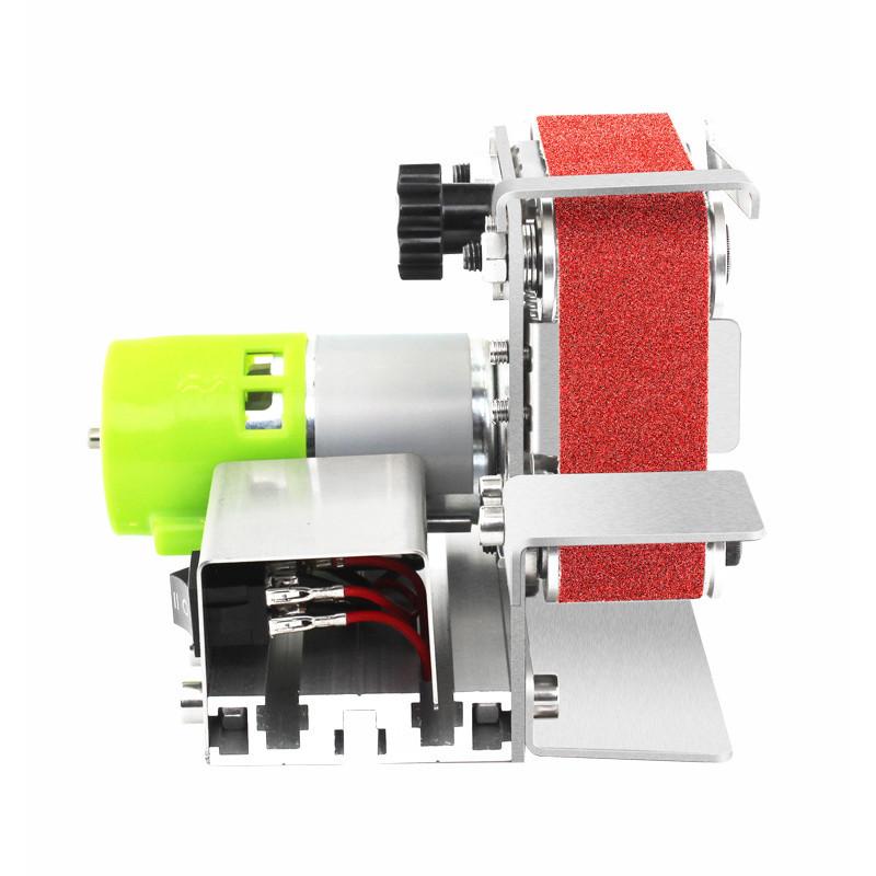 Маленькая электрическая шлифовальная машина из нержавеющей стали, мини-настольная полировальная машина для DIY, бытовая портативная точилка