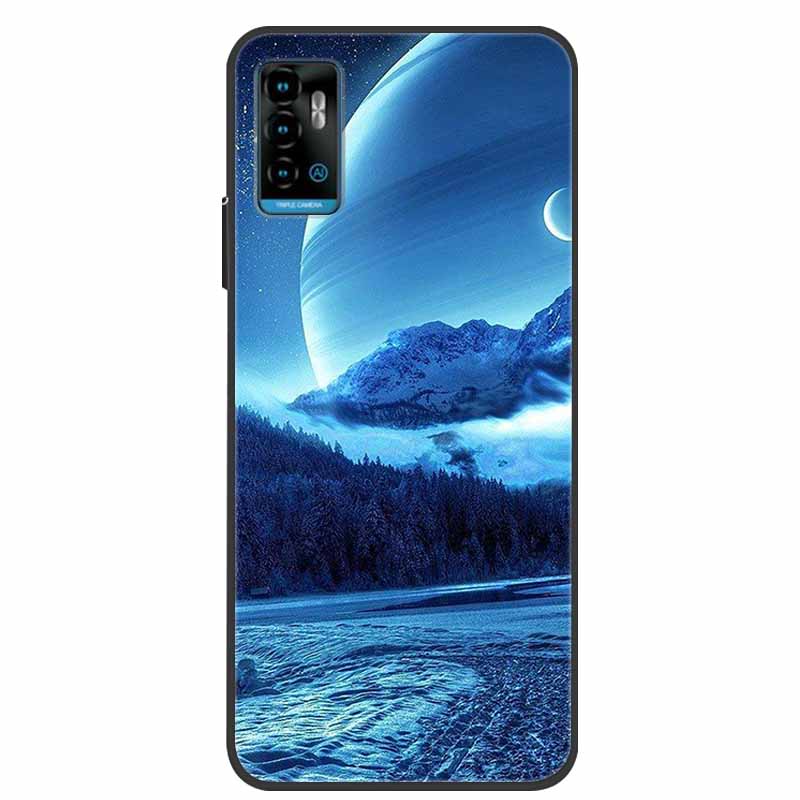 Для ZTE Blade A71 Чехол Силиконовая Задняя Крышка Чехол для Телефона Для ZTE Blade A71 Мягкие Чехлы для ZTE BladeA71 A 71 2021 Защитный Бампер