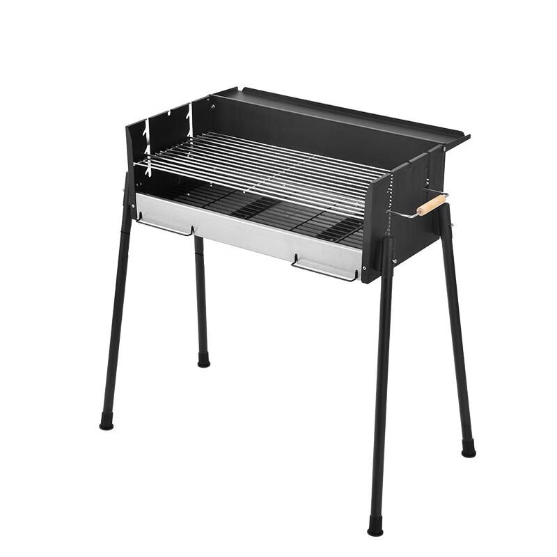 Shinja Portable Stainless Steel Charcoal BBQ Grill