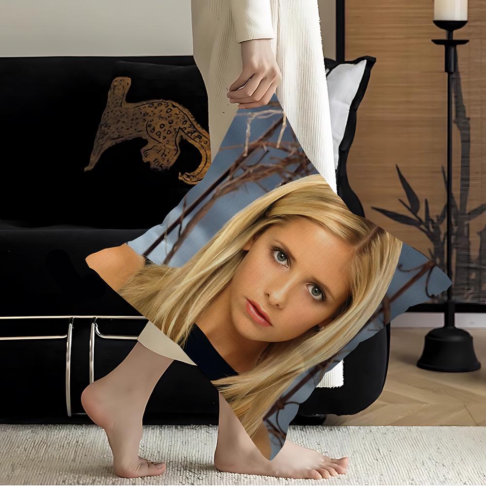 Buffy The Vampire Slayer Pillow Anime Pillow Sofa Bed Head Pillow Cover Cushion Cover 45X45 Cm Fashion