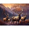 5d DIY Алмазная картина, вышивка крестом, животное, лось, алмазная вышивка, мозаика, полный круглый дрель, домашний декор, искусство
