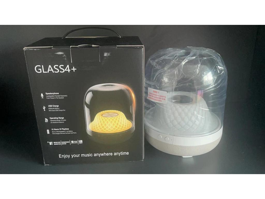 Беспроводная Bluetooth-колонка Liuli 4-го поколения с функцией Intelligent Voice, сабвуфер Harman Kardon, серия TWS, прозрачный звук