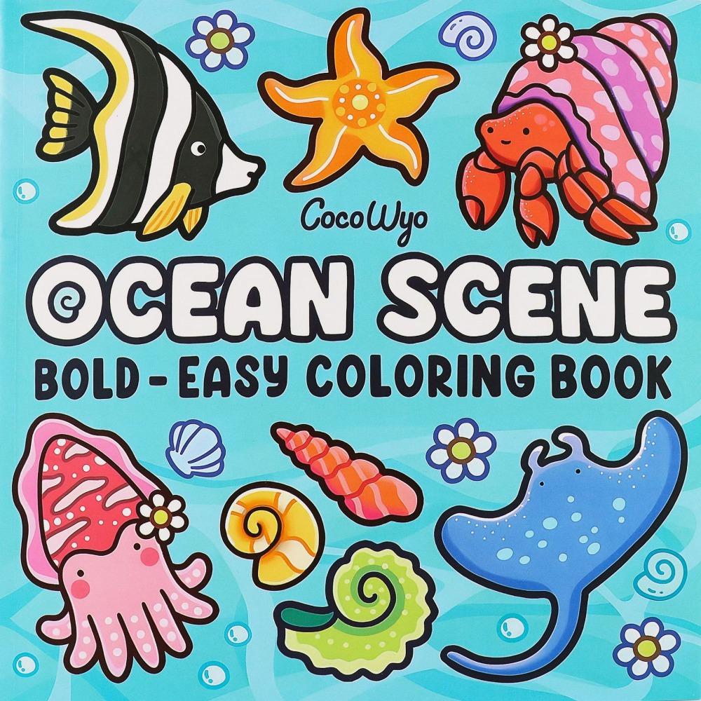 Relax Watercolor Painting Book DIY Filling Color Book Drawing Doodle Book For Adults and Teens