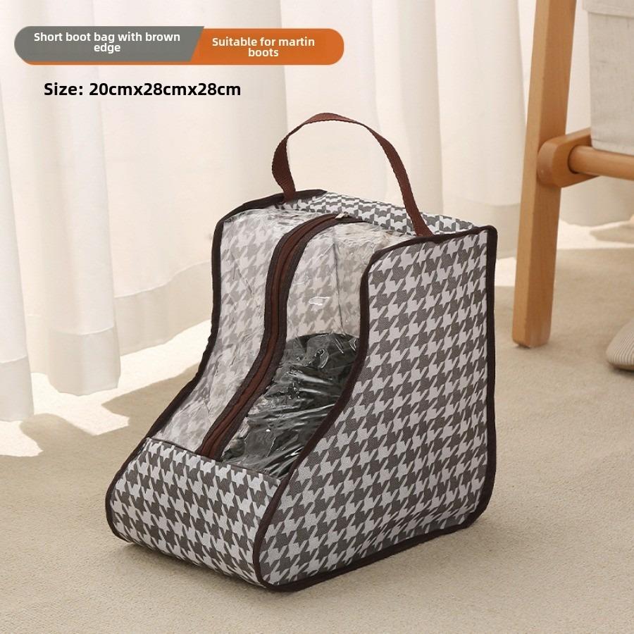 Чехол для обуви, сетчатый, прозрачный, сумка для хранения обуви и ботинок с застежкой-молнией, портативный дорожный органайзер для защиты от пыли
