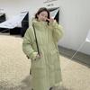 Parka Women Winter Coat (women's Long Style) New Fashion Thickened Hooded Cotton Jacket In 2022 Over Knee