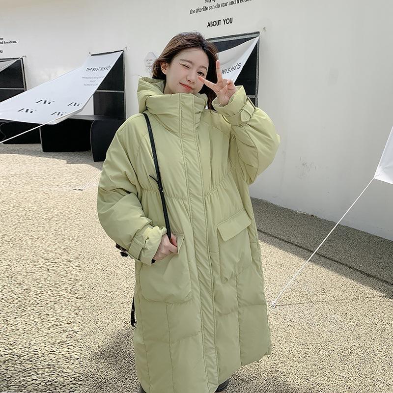 Parka Women Winter Coat (women's Long Style) New Fashion Thickened Hooded Cotton Jacket In 2022 Over Knee