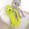 100cm Big Eyes Octopus Doll Giant Plush Toy Long Four Claws Stuffed Underwater Animal Soft Plushie Peluche Boys Girls Gift