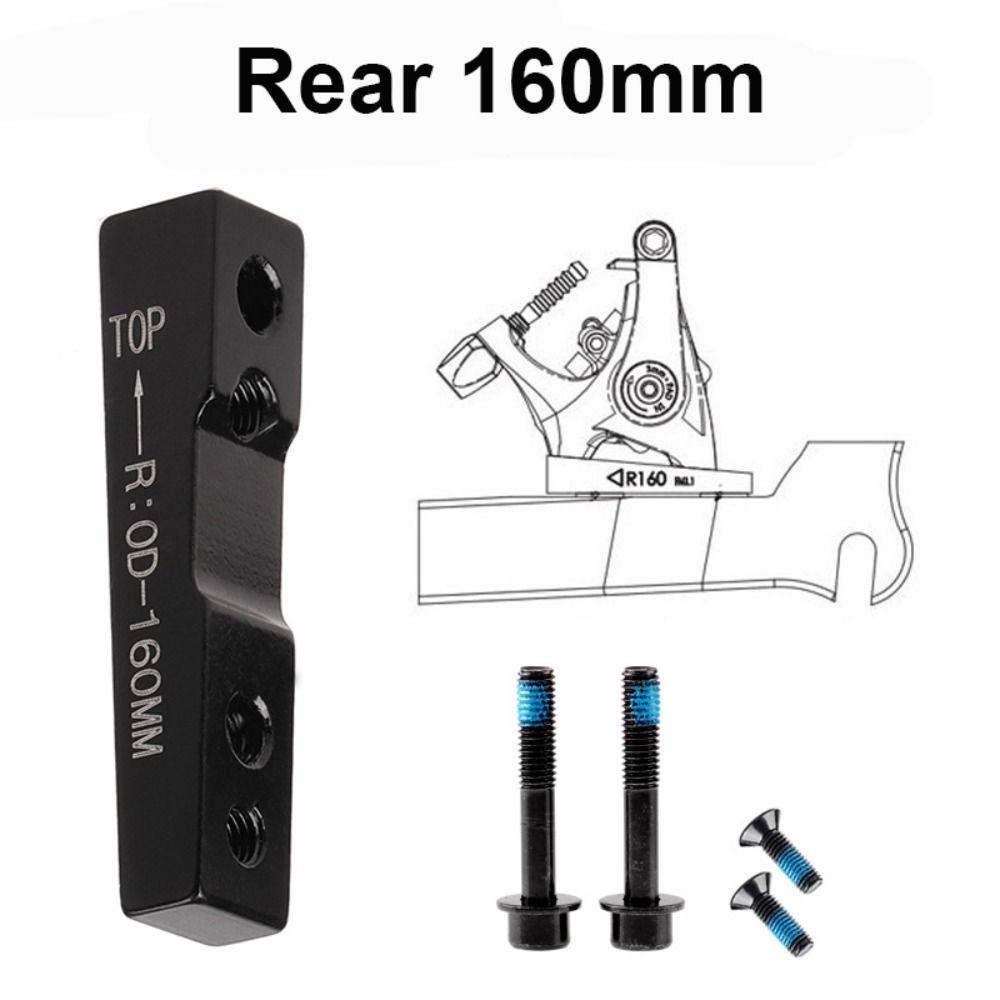 Велосипедный передний/задний переходник с винтами, велосипедные аксессуары, плоское крепление, адаптер дискового тормоза для шоссейного велосипеда