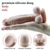 Женский Аппарат Дилдо Женская Мастурбация Симуляция Пенис Мягкий Двухслойный Силикон