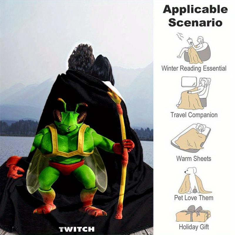 1pc, Toy Story 3 Twitch Blanket Perfect for Home Decor, Couch Blanket, Outdoor Blanket, Gift Idea, Flannel Throw, Suitable for Bedroom