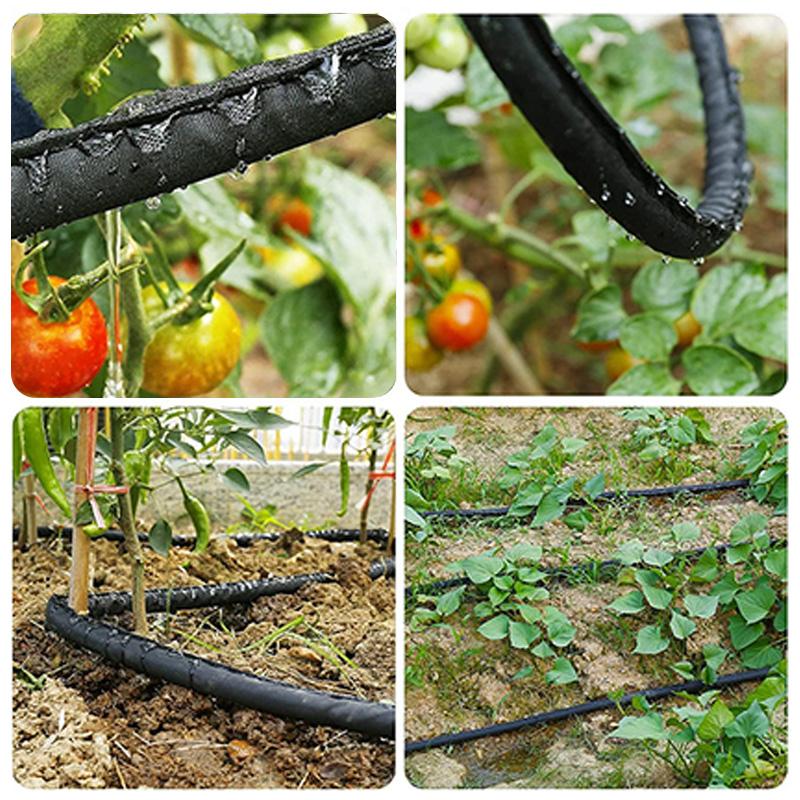 Agricultural Drip Irrigation Tape Patch Efficient Field Watering System with Uniform Infiltration Dripper Pipe