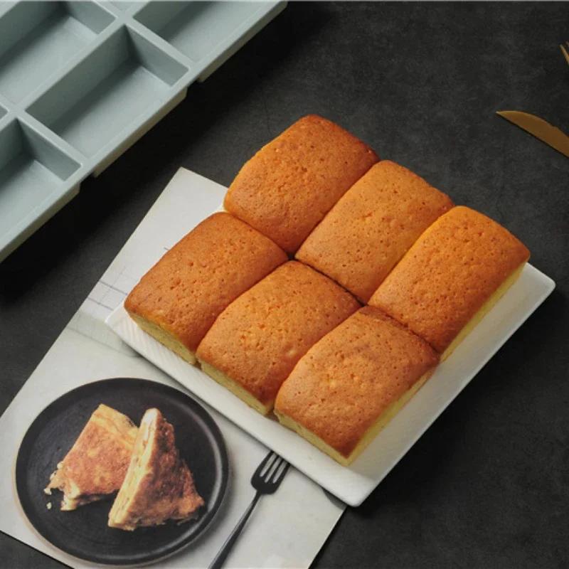 Силиконовая форма для торта Brownie Financier Squares Baking Form Cake Baking Mold мыло свечи конфеты пудинг инструменты для приготовления