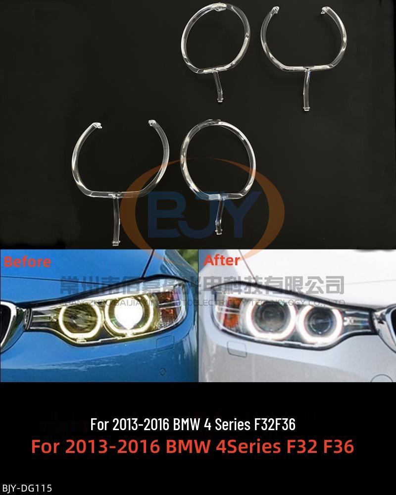 BMW 4 Series F32 Headlight Angel Eyes & Light Guide Rings (2013-2016)