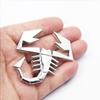 New Logo Decal Silver Badge Emblem Auto Decor Scorpion Car Sticker 3D Metal