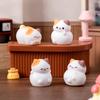 4Pcs/set Cartoon Cat Animal Miniatures Mini Figurine Resin Ornaments Fairy Garden Decoration Micro Landscape