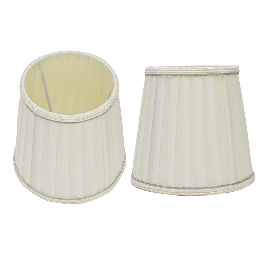 2PCS 5.5 inch Height Lampshade Fabric Chandelier Lamp Shades Modern Wall Lamp Shade Floor Lamp