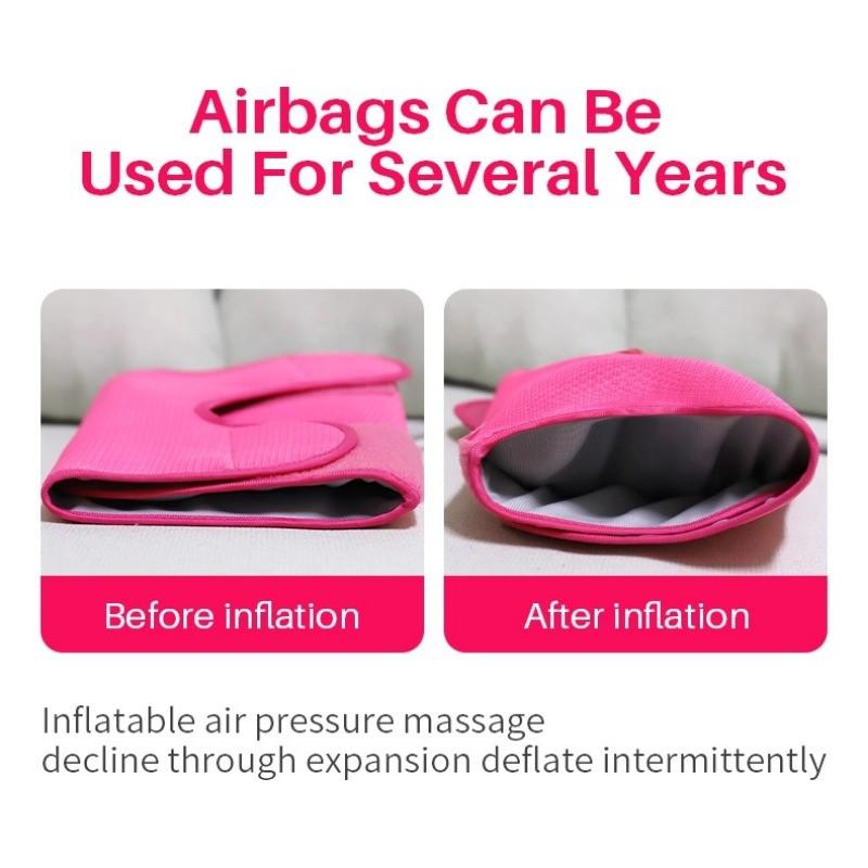 Air Compression Calf Massager Foot Calf Thigh Knee Circulation Heating Massage Instrument Multifunctional Leg Massager